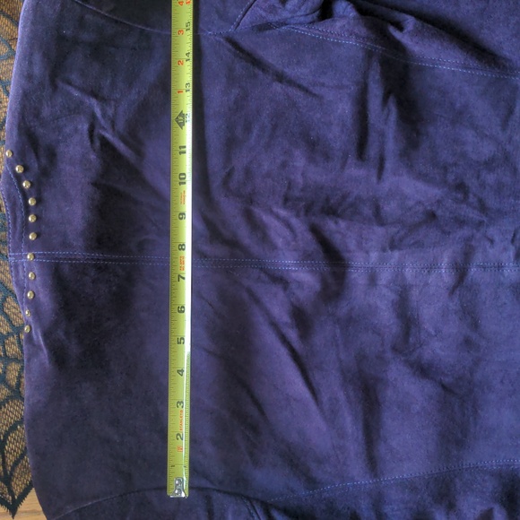 Lanna Purple Suede Blazer - Picture 7 of 8